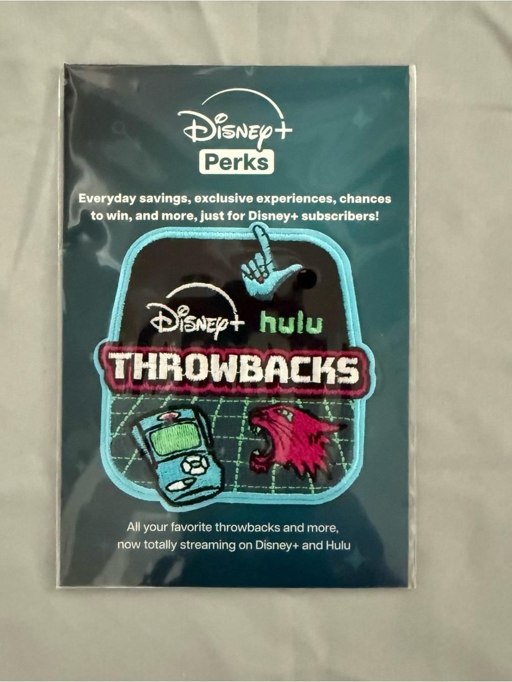 Disney+ Perks Throwbacks patch - Picture 1 of 2